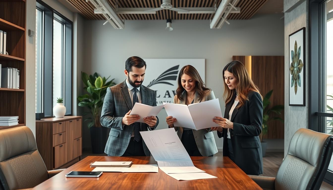 Business contract documents